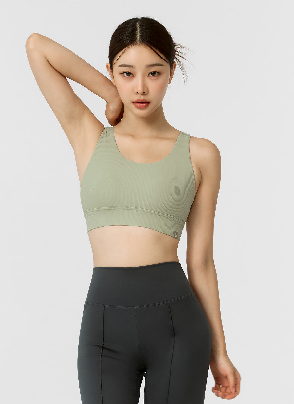 Comfort Tension Ribbed Bra Tops