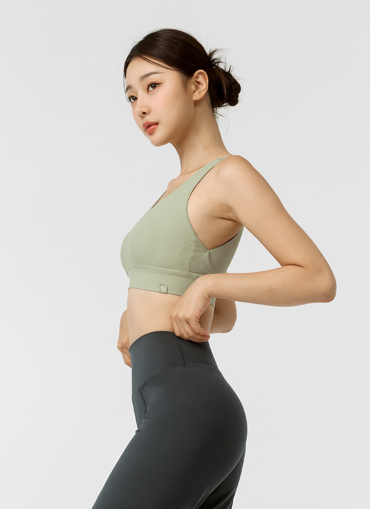 Comfort Tension Ribbed Bra Tops
