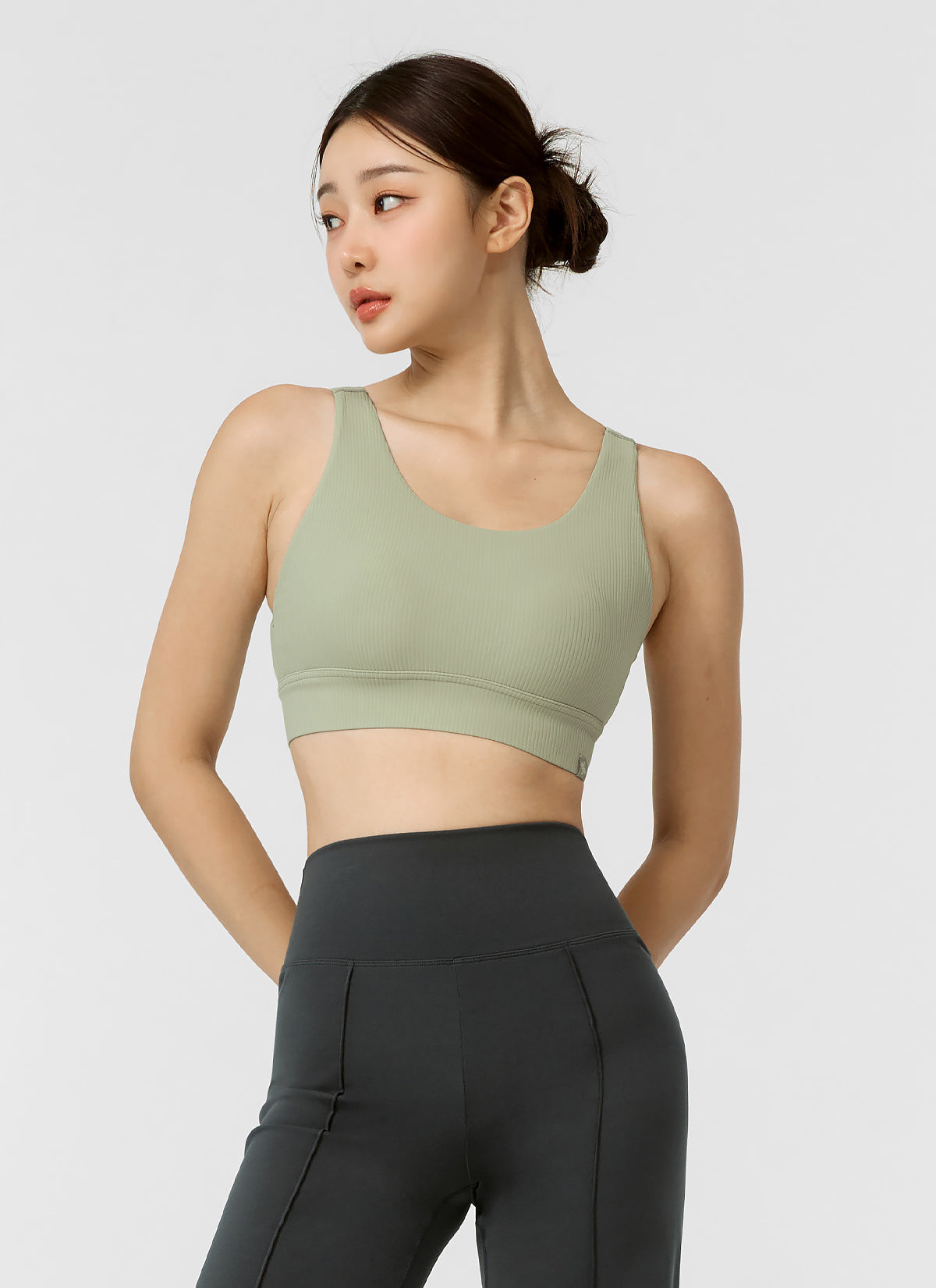 Comfort Tension Ribbed Bra Tops