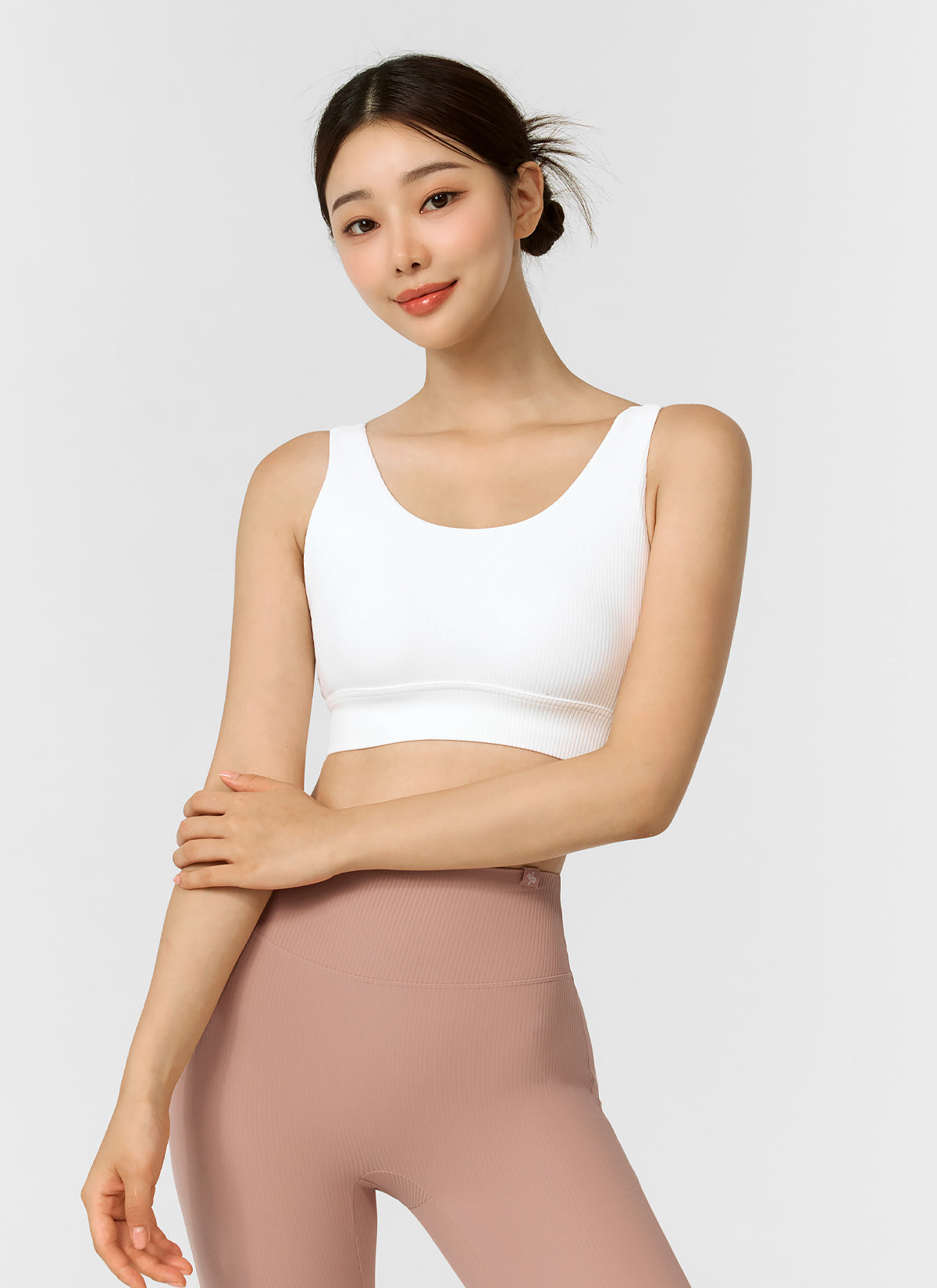 Comfort Tension Ribbed Bra Tops