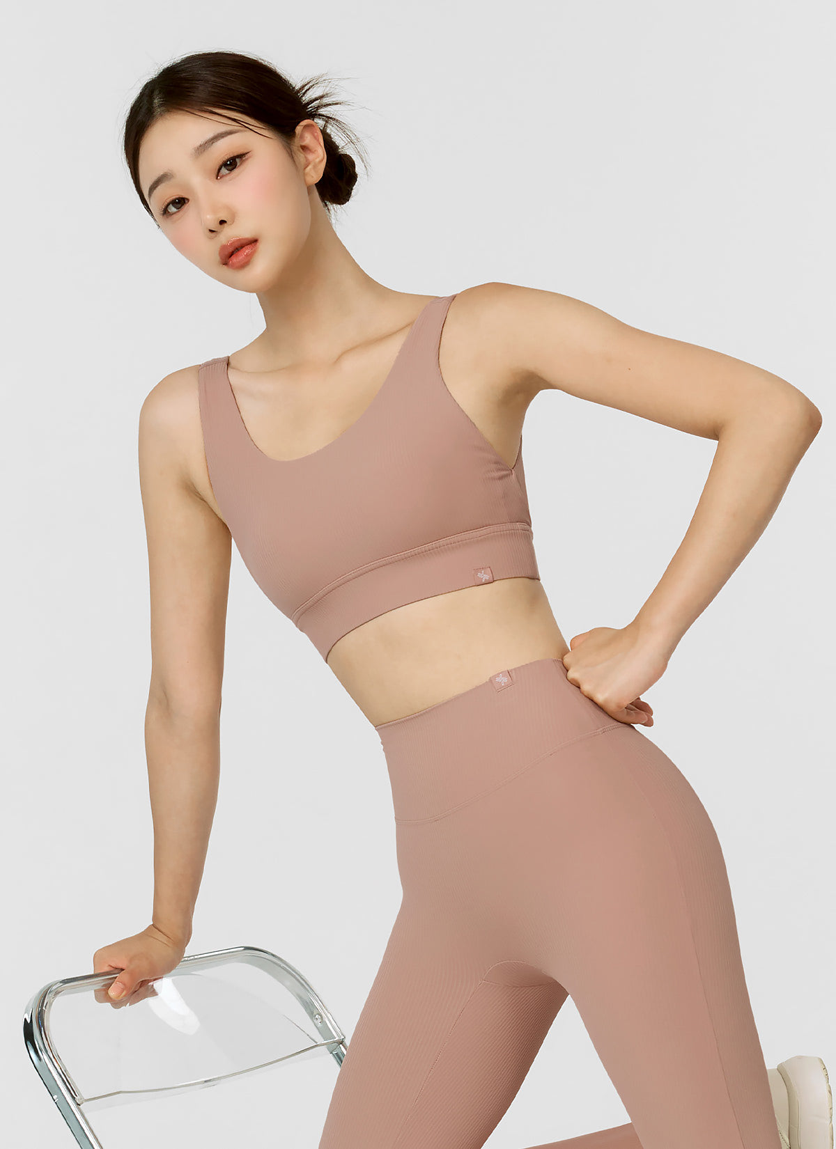 Comfort Tension Ribbed Bra Tops