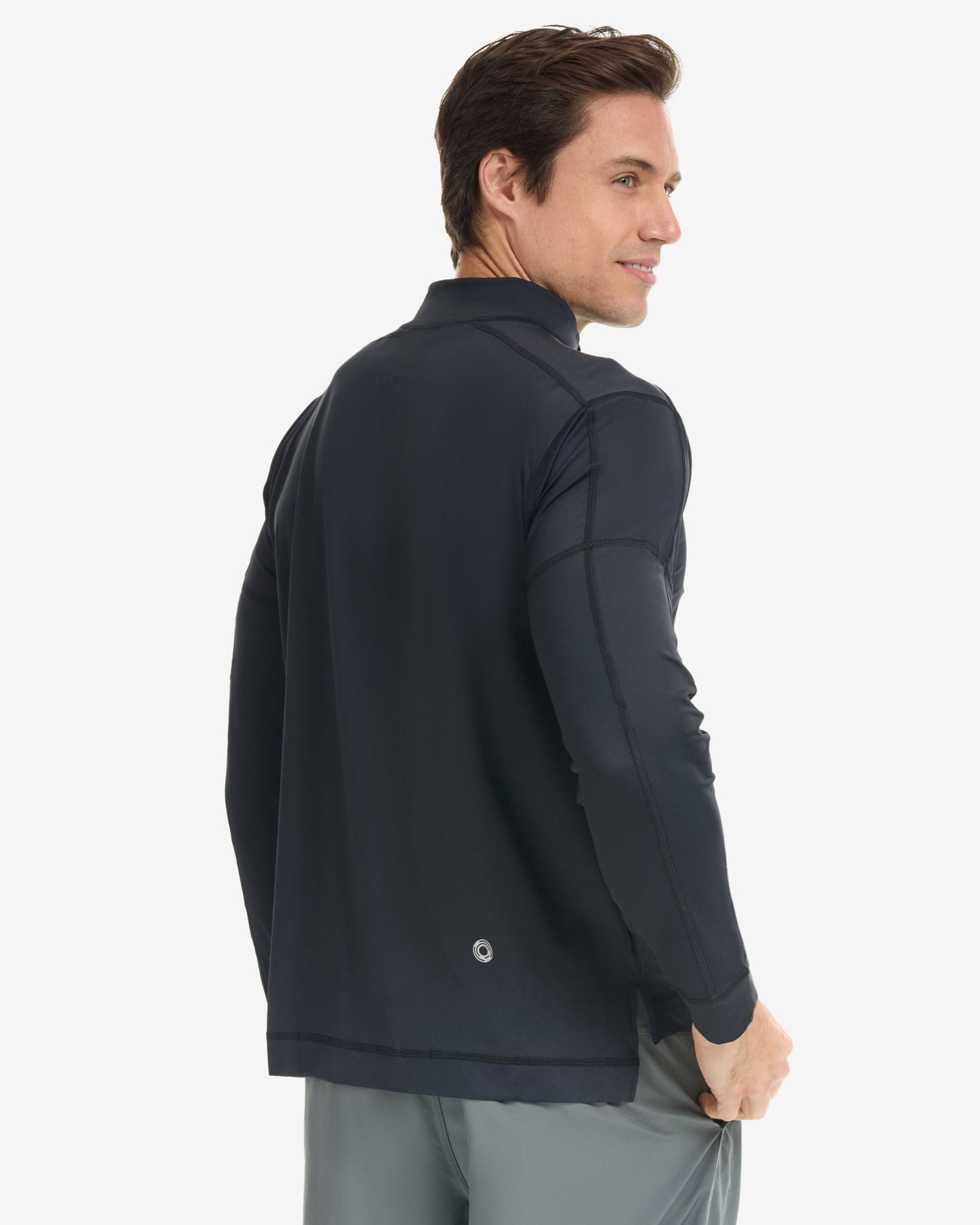 MEN'S MOCK ZIP TOP (12001)