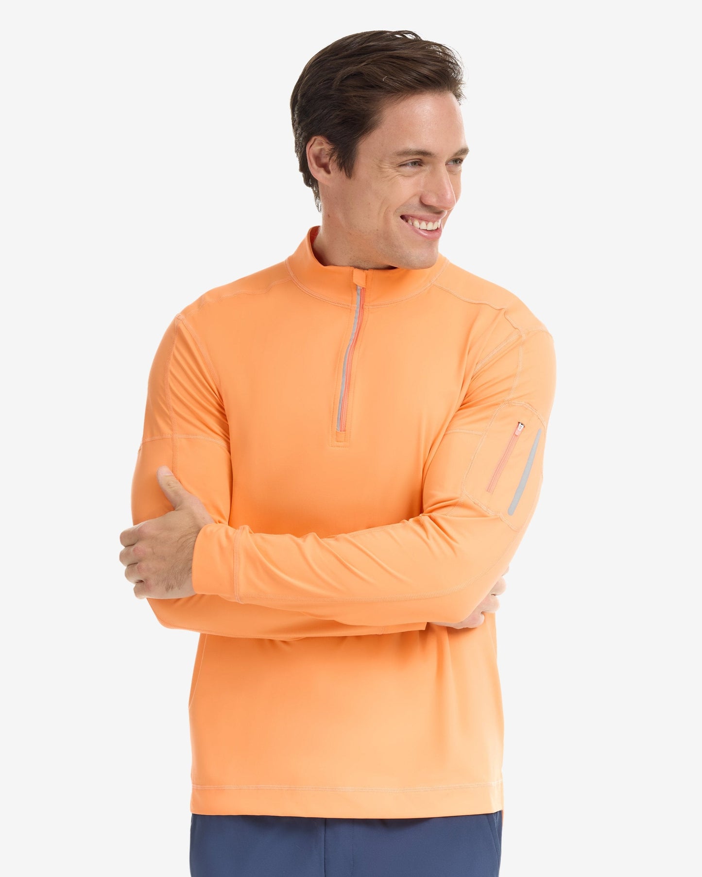 MEN'S MOCK ZIP TOP (12001)