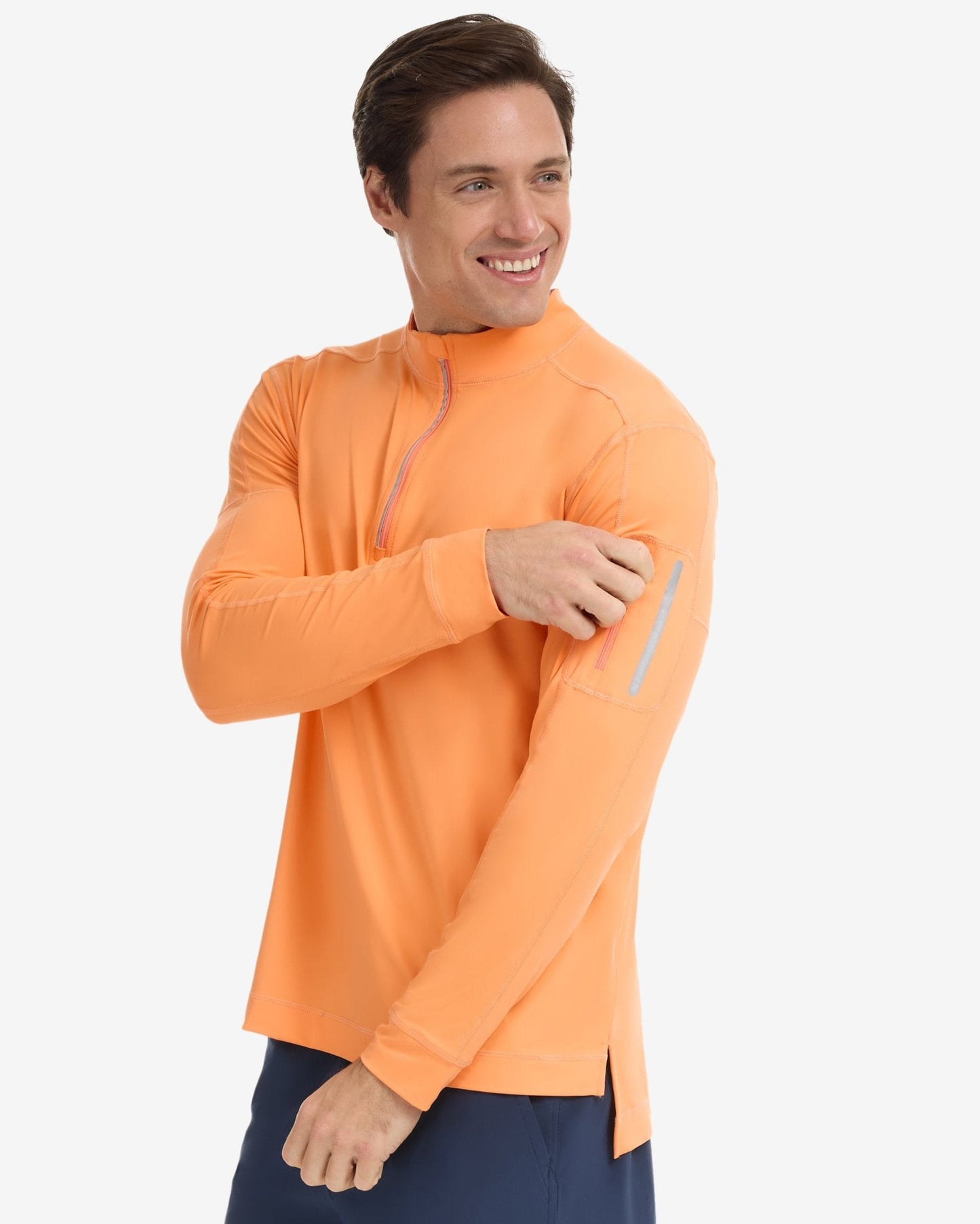 MEN'S MOCK ZIP TOP (12001)
