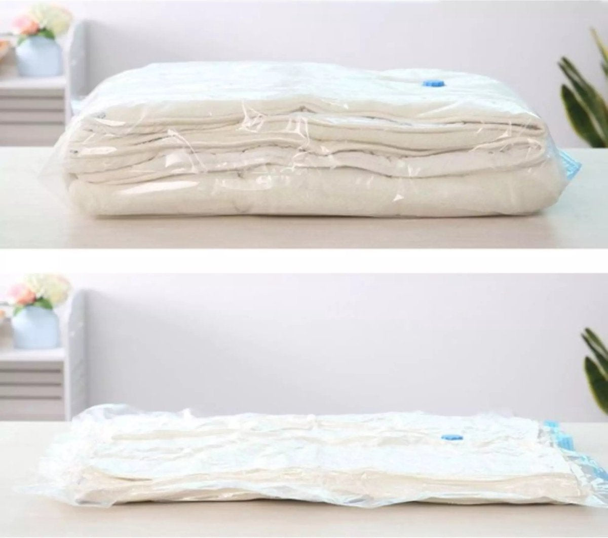 Vacuümzakken - Vacuümzakken kleding - Vacuümzakkenset 15 stuks - Vacuümzakken kleding herbruikbaar - Vacuümzakken kleding zonder pomp