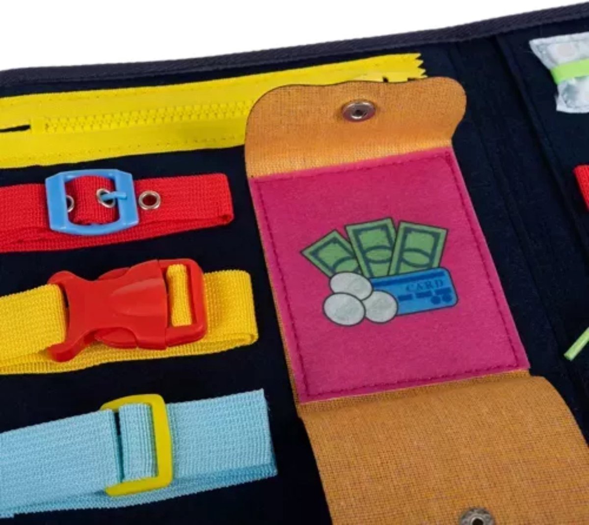 Kruzzel Manipulatief Bord in Tasje: Spelend Leren voor Jonge Ontdekkers!