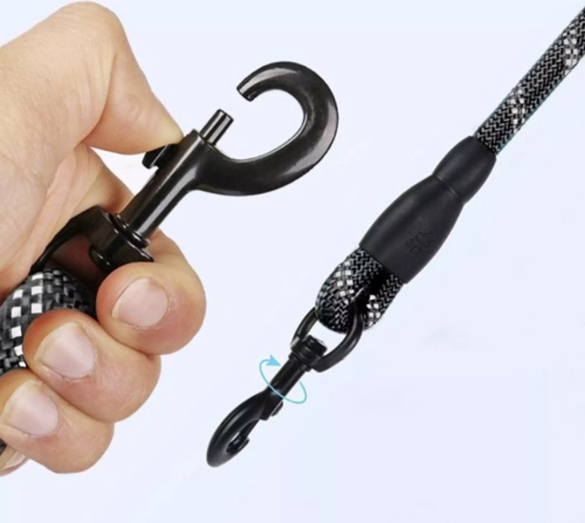 Purlov Reflecterende Trainingslijn van 5m - Ideaal voor Grote Honden