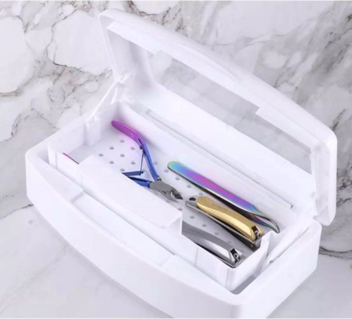 Ruhhy Soulima Gereedschap Sterilisator - Tub: Essentieel voor Professionele Hygiëne