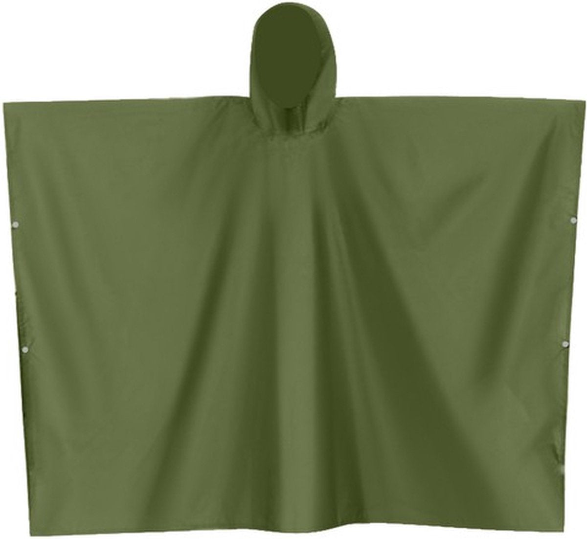 Trizand Regenponcho – Groene Waterdichte Poncho – Unisex en Duurzaam