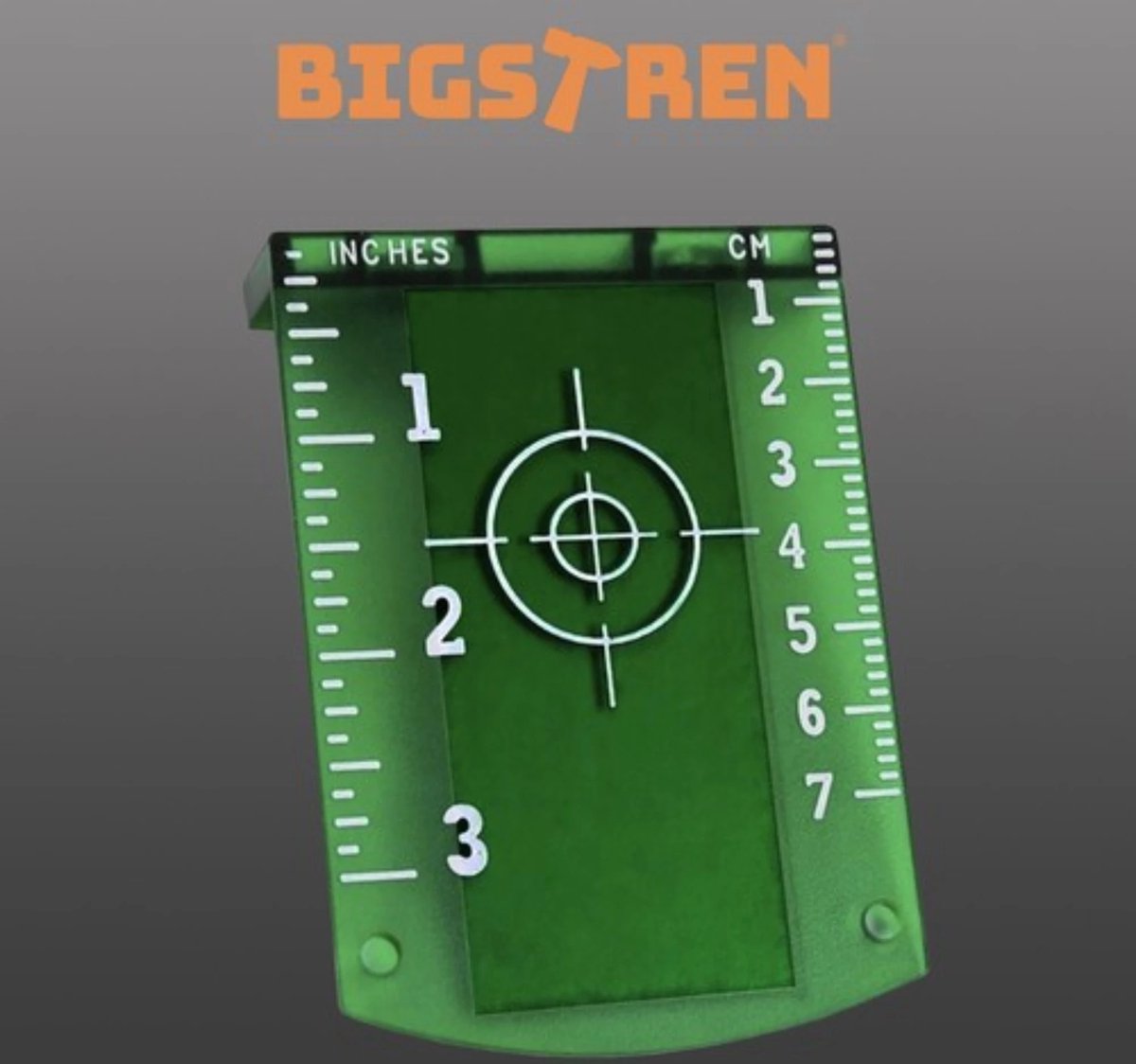 Bigstren Laserrichtbord - Richtschijf voor Groene Kruislijnlasers - Nauwkeurige Metingen