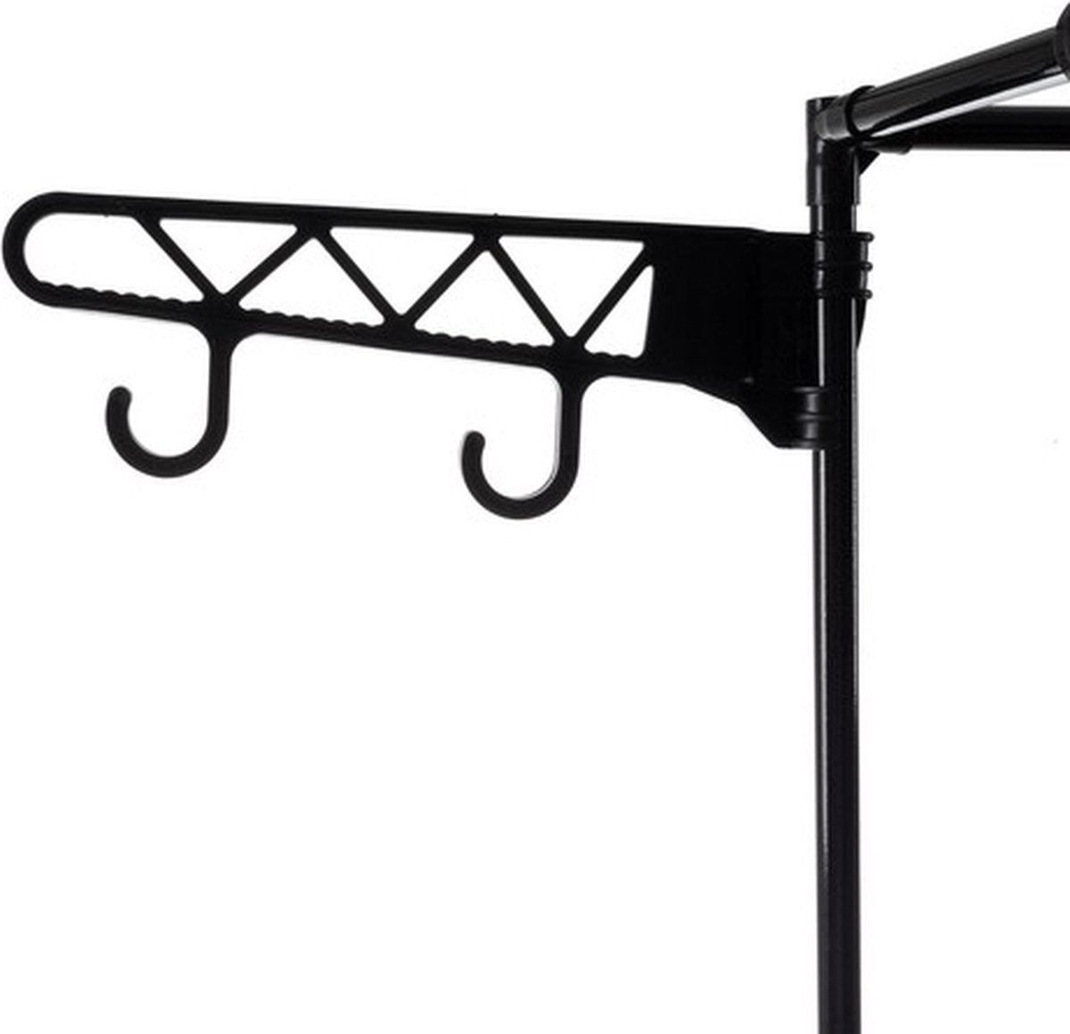 Ruhhy Dubbel Kledingrek - Ruimtebesparend en Mobiel