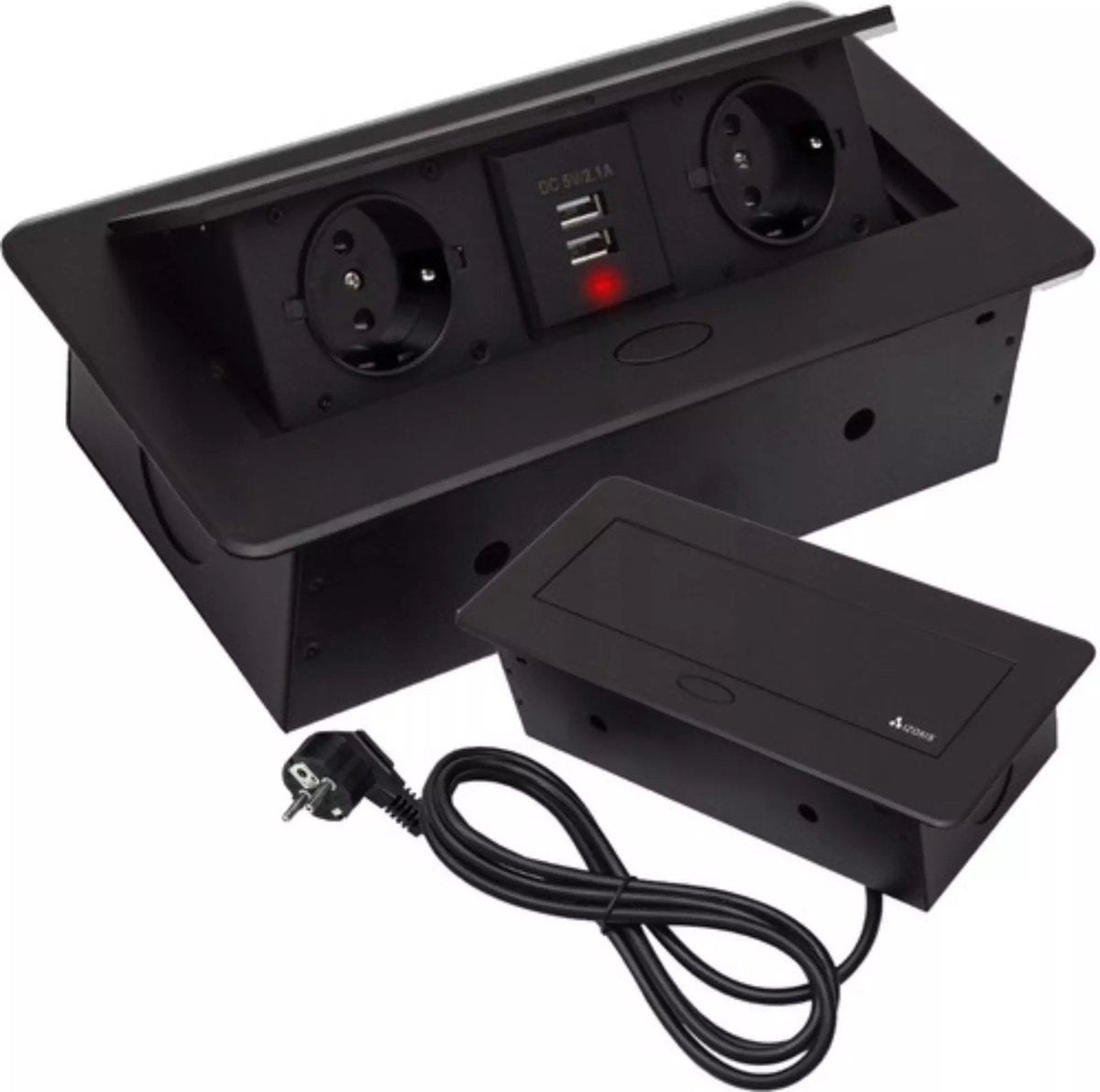 Izoxis Inbouwbare USB Stopcontact: Stijl en Functionaliteit voor Elk Oppervlak