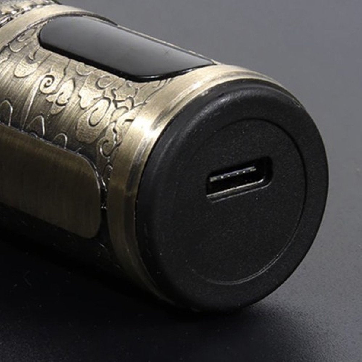 Soulima barber old school design haar en baard trimmer - Barber - Kapsalon - Vintage design - Goudkleurig