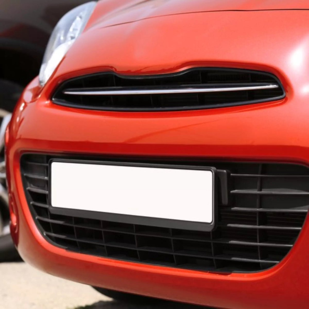 Xtrobb Universele Kentekenplaathouder - Perfect voor Europese Auto's - Zwart - 2 Stuks