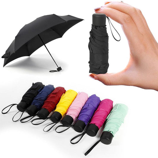 Opvouwbare Mini Paraplu - Diverse Kleuren Beschikbaar