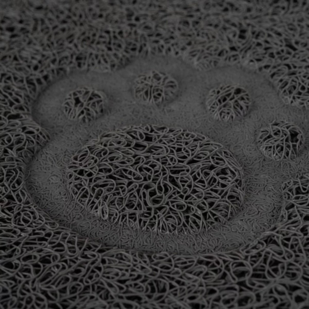 Purlov Grijze voerbakmat voor honden en katten