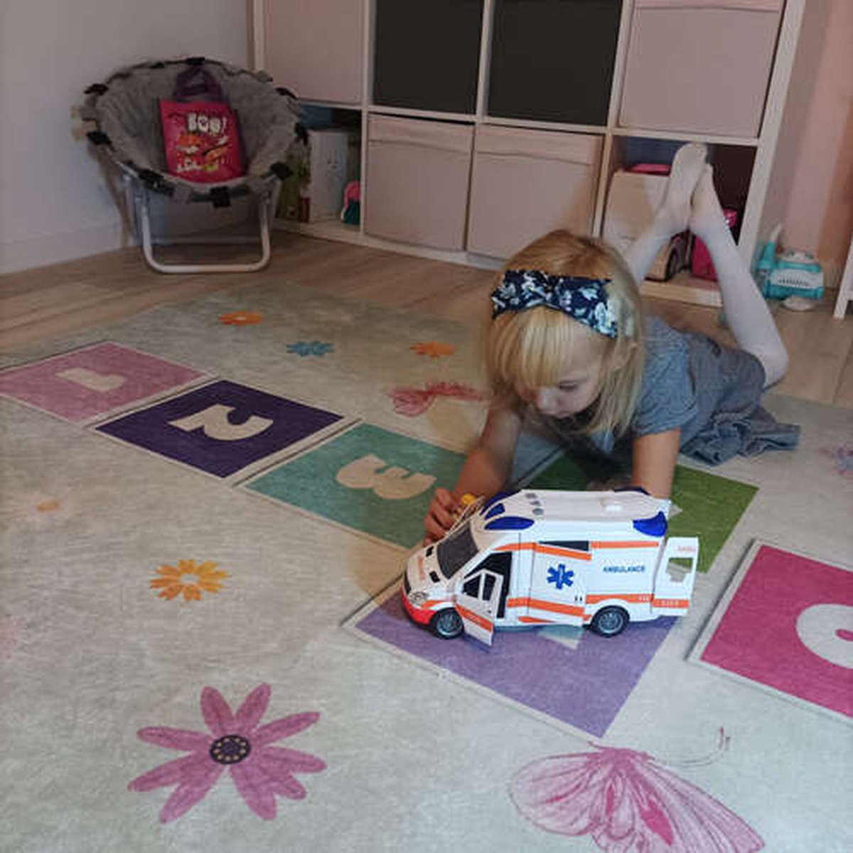 Toys Amsterdam Ambulance Junior 27 Cm Wit 2-delig