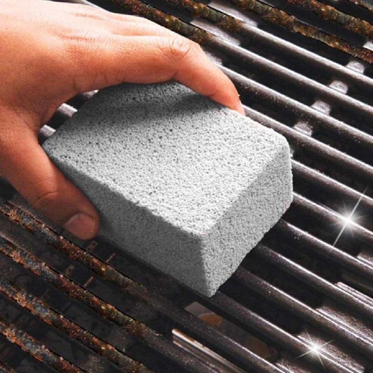 Puimsteen voor de barbeque