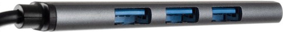 USB Hub - 4 poorten - 1 x 3.0 + 3 x 2.0 - USB Splitter