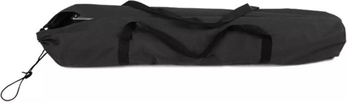 Veldbed 1 Persoon - Stretcher - Kampeerbed - Vouwbed - Campingbed Volwassenen - Opvouwbaar Bed - Reisbed - 110kg - Zwart