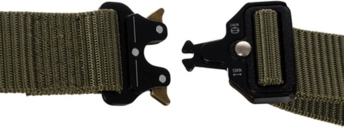 Trizand tactische heuptas - Olijfgroene heuptas met riem voor outdoor en survival