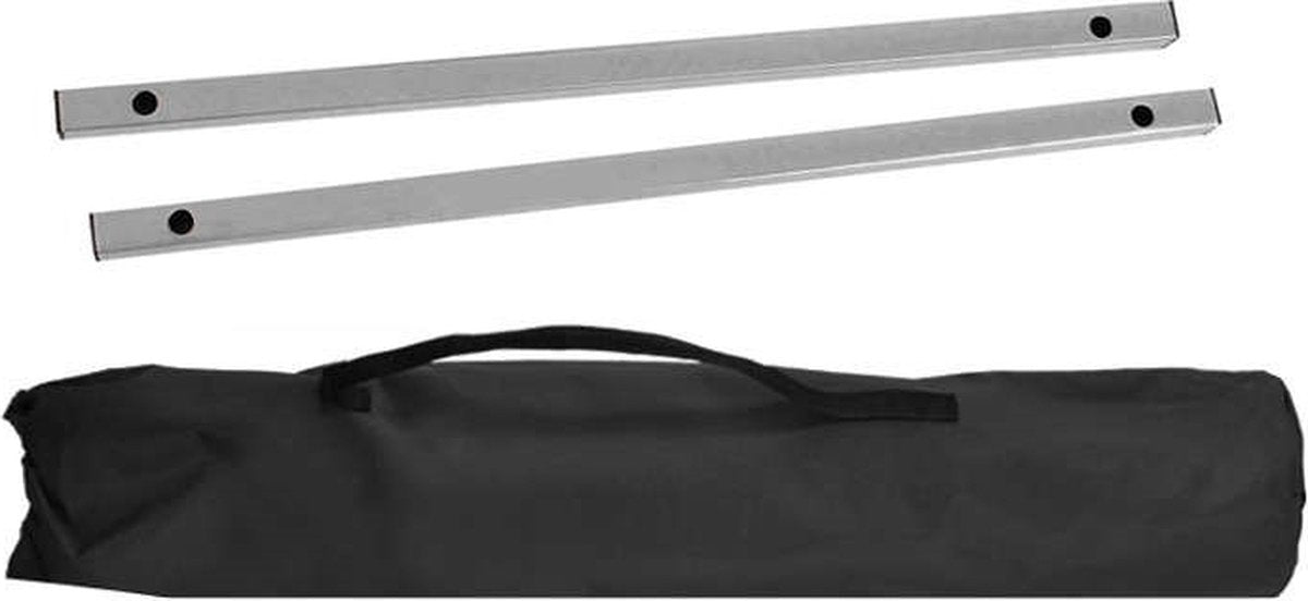 Veldbed 1 Persoon - Stretcher - Kampeerbed - Vouwbed - Campingbed Volwassenen - Opvouwbaar Bed - Reisbed - 110kg - Zwart