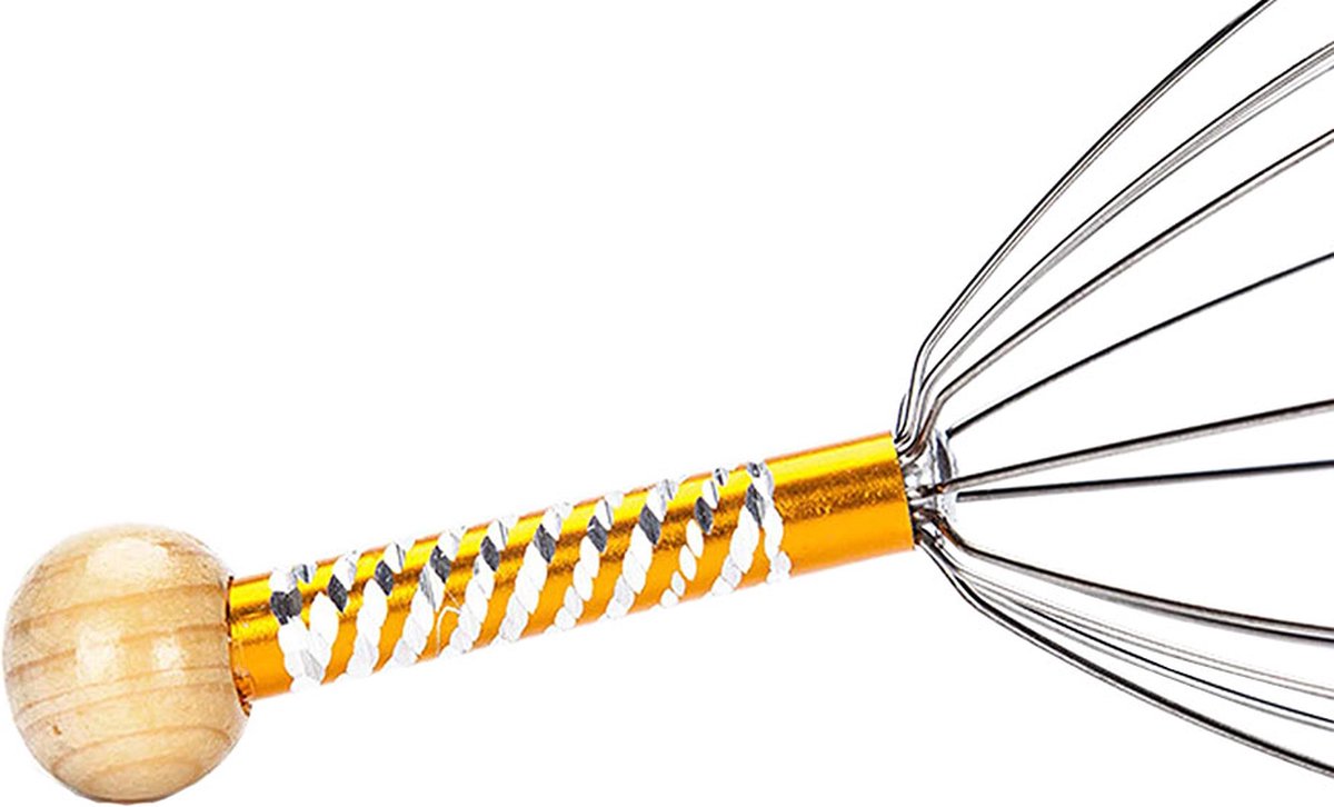 Hoofdmassage spin - 23 cm - Anti stress – Anti jeuk - Massage - kerstcadeau