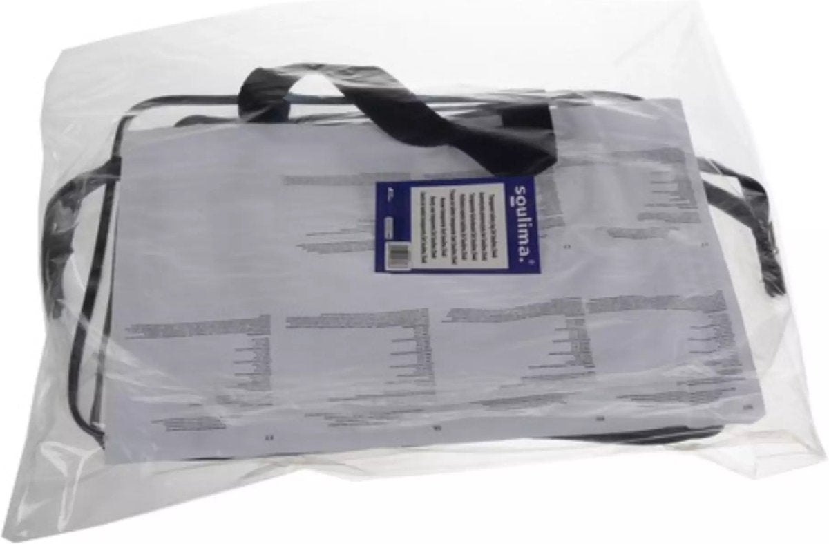 Beautylushh Doorzichtige Toilettas Set voor Toiletartikelen – Transparante Travel Organizer Bag 3-Pack