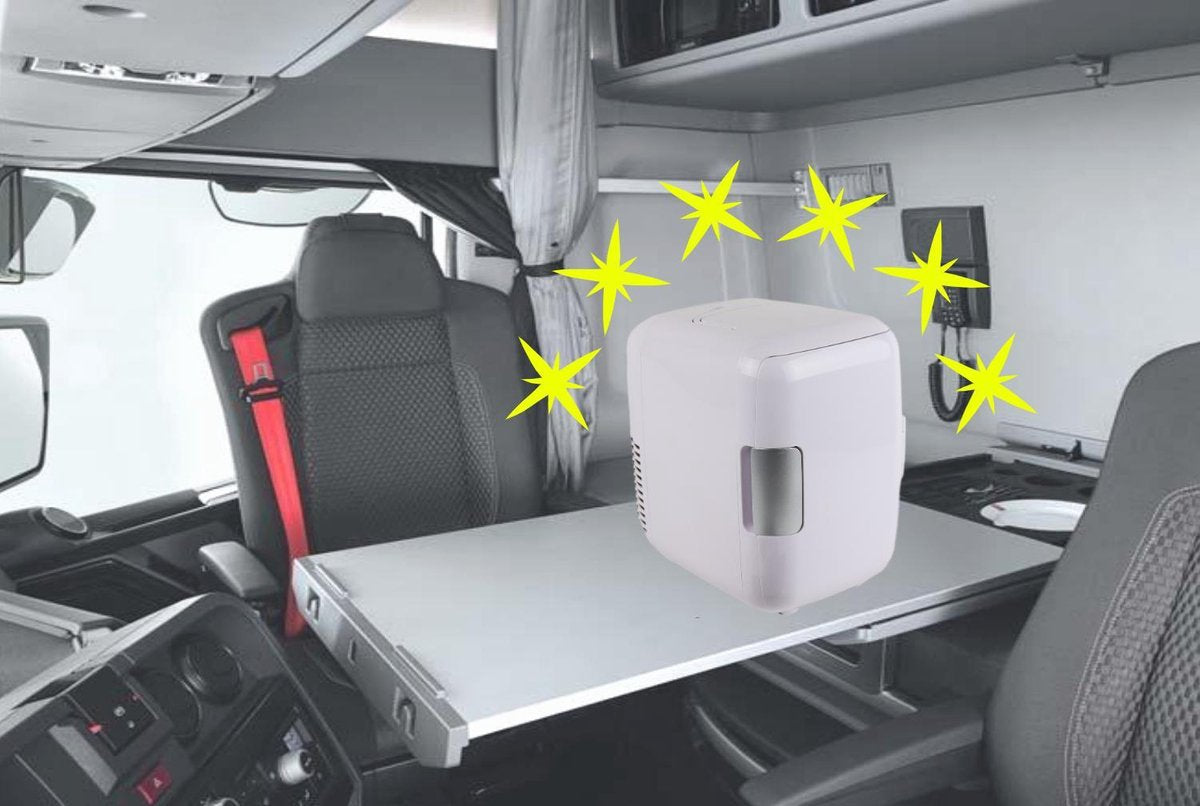 Mobiele Mini Koelkast - Frigobox 220/12 Volt AC/DC Auto/Caravan/Camping - Minibar - Mini Koelkast 4 Liter