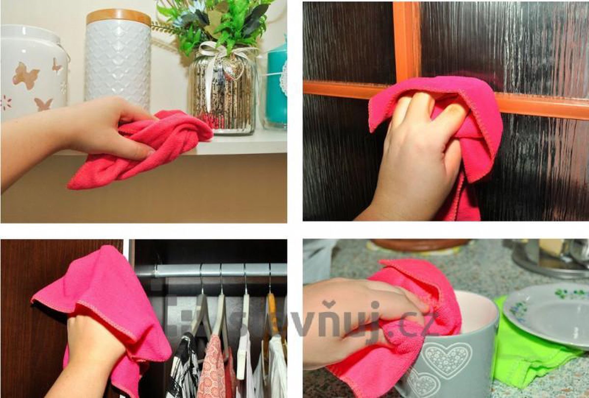 Ruhhy Microvezel Doekjes - Set van 12: Maakt Schoonmaken Zo Eenvoudig