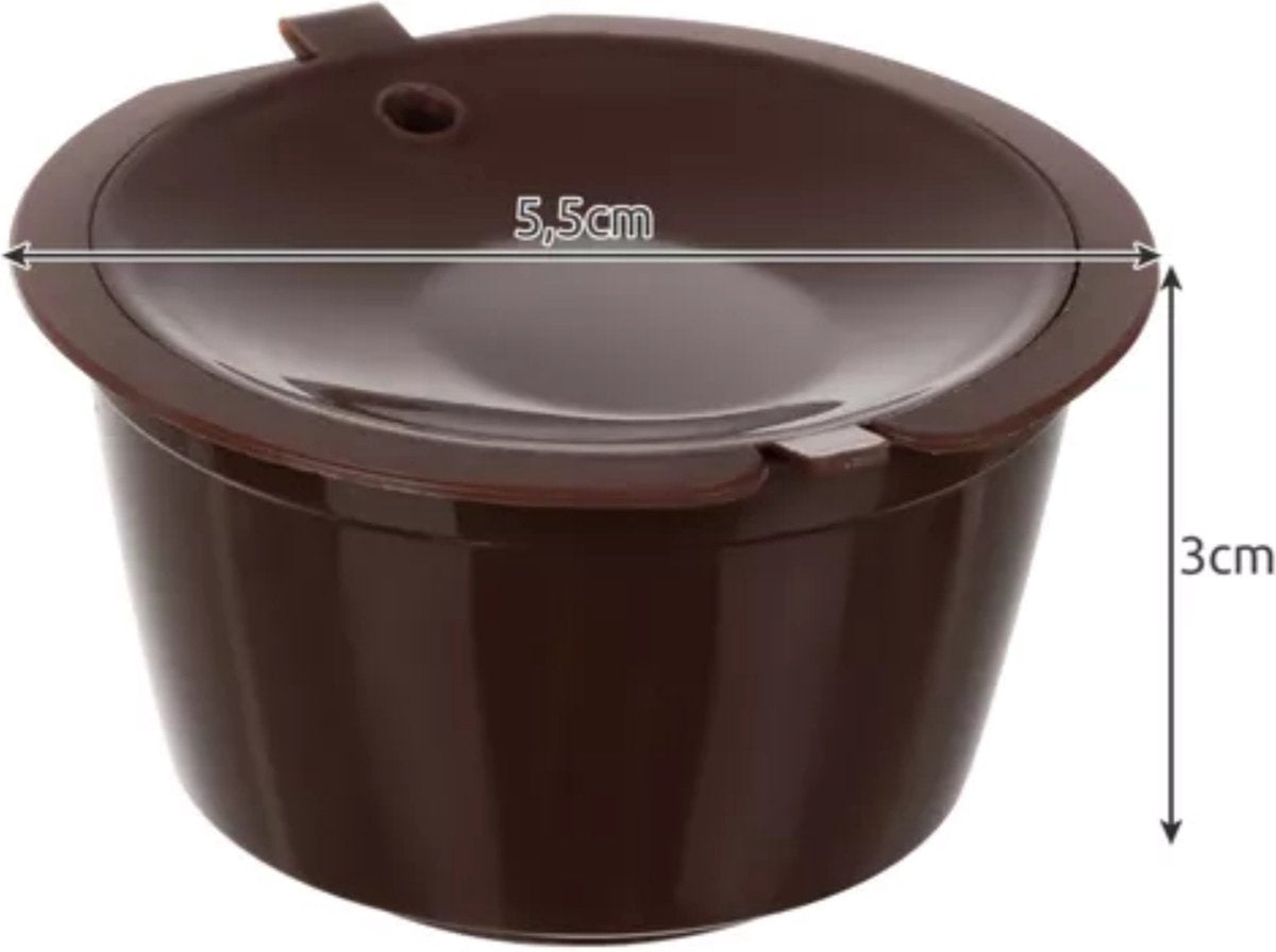 Ruhhy Dolce Gusto Compatibele Koffiecapsules - 6-Pack Herbruikbaar!