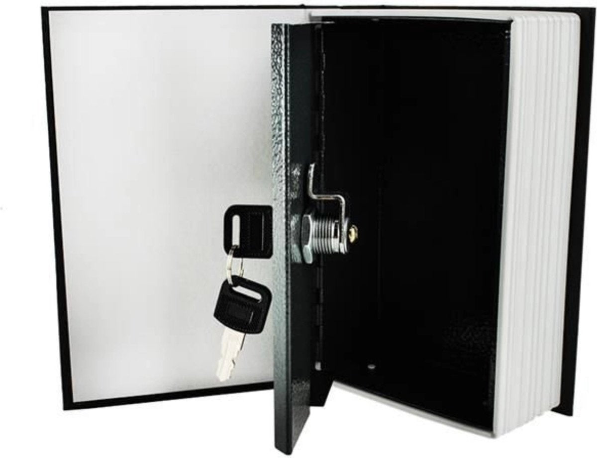 Malatec Kluis Verborgen in Boek - Discrete Veilige Opbergplek - 18cm x 11,5cm
