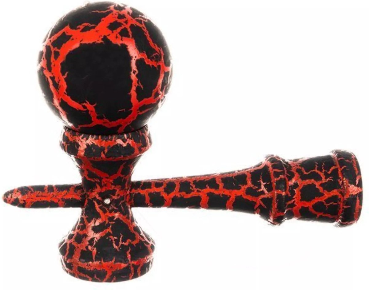 Kendama Houten behendigheidsspel - rood