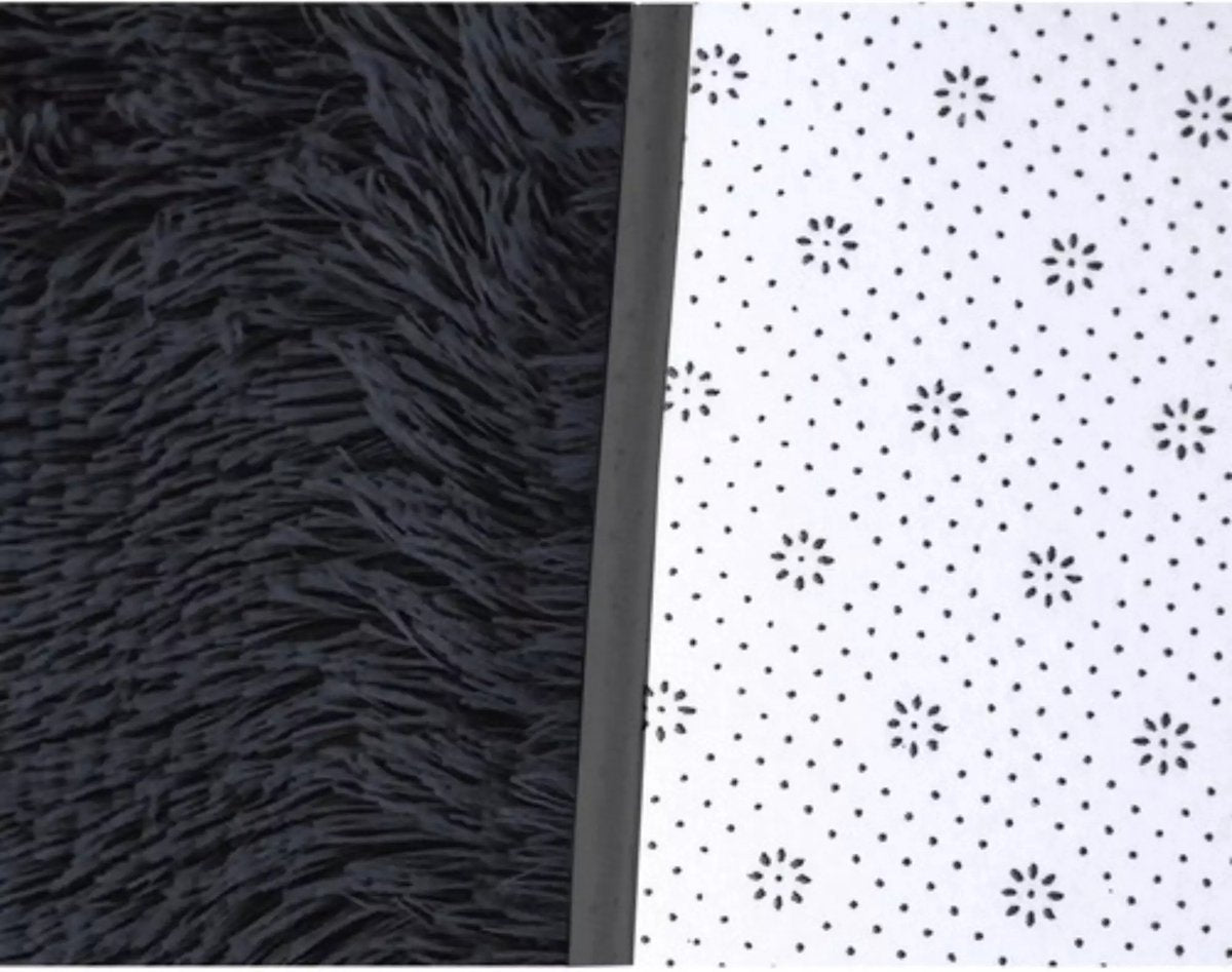 Ruhhy Badkamermat Set in Grijs - 3 Stukken - Antislip en Comfortabel - Perfect voor Elke Badkamer