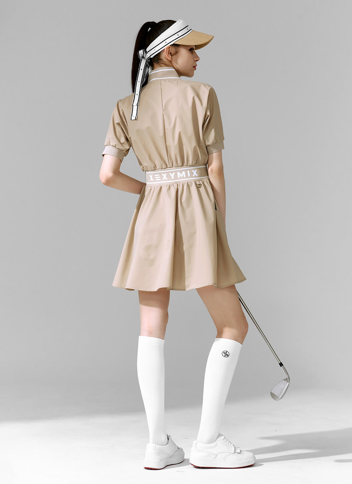 LayerShield Dolman Zip-Up Dress