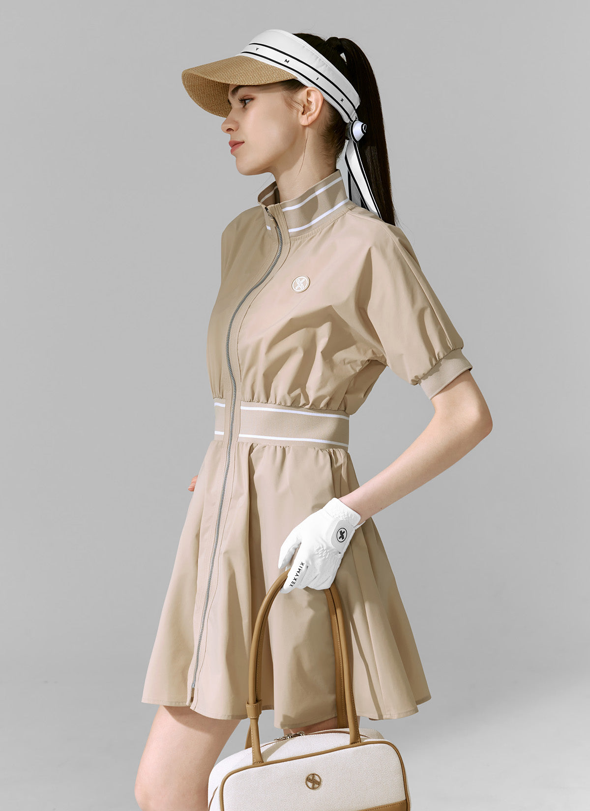 LayerShield Dolman Zip-Up Dress