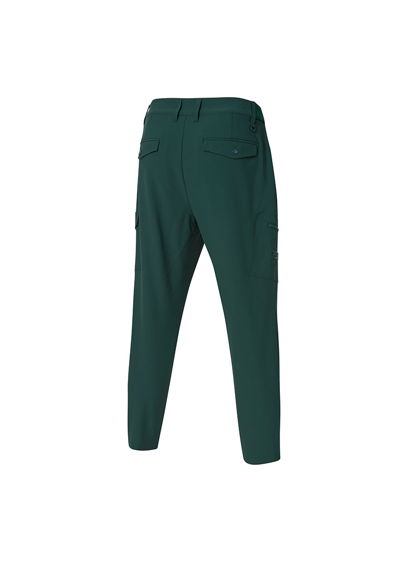 Cargo Pocket Banding Tapered Pants