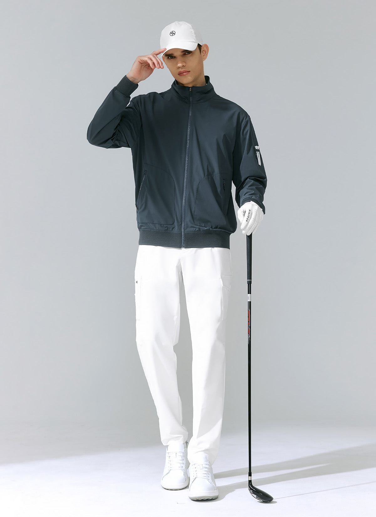 Cargo Pocket Banding Tapered Pants