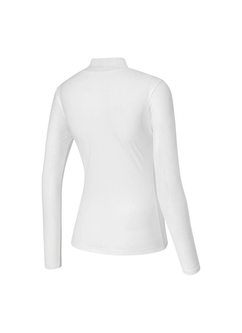 Mock Neck Mesh Mix Baselayer