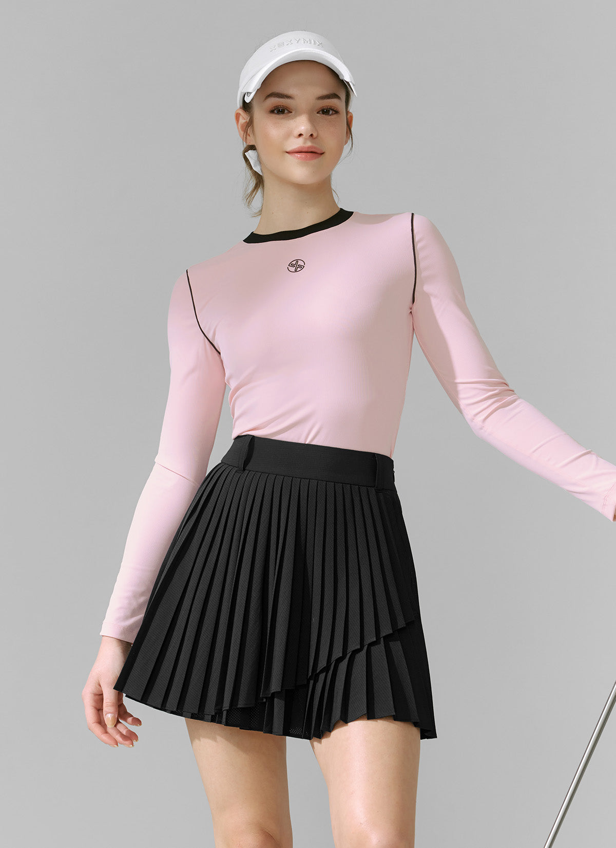 Magic Hole Pleats Culottes Skirt