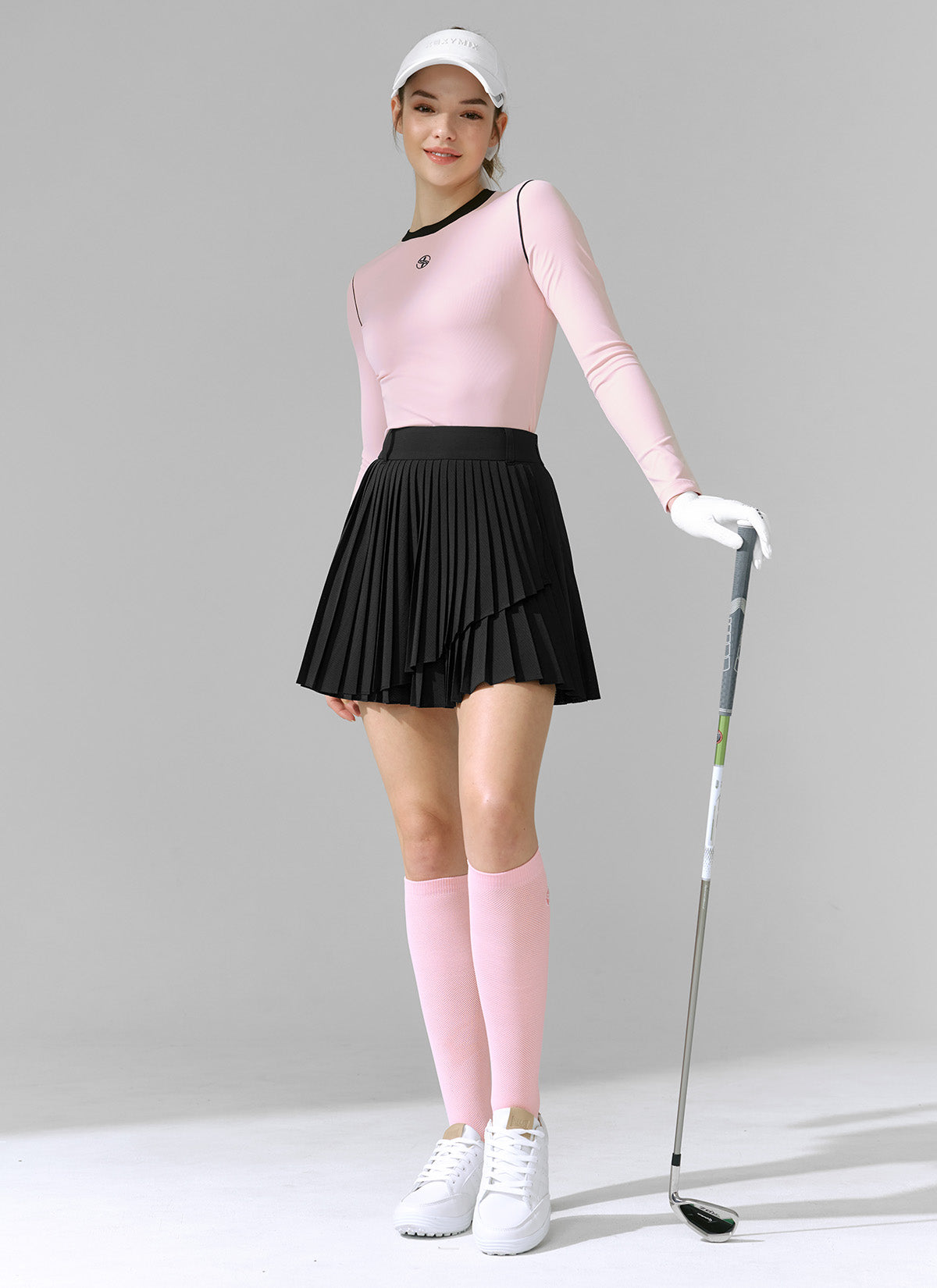 Magic Hole Pleats Culottes Skirt