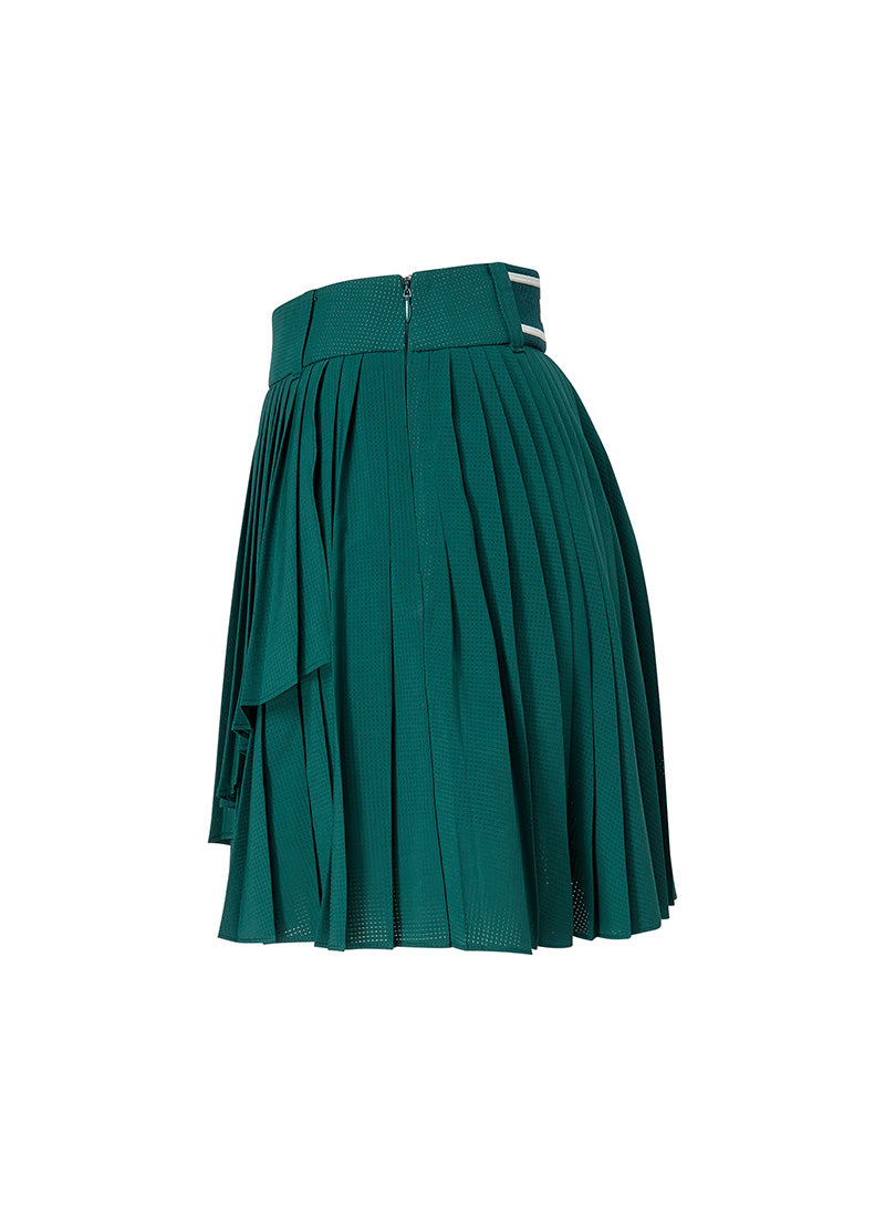 Magic Hole Pleats Culottes Skirt