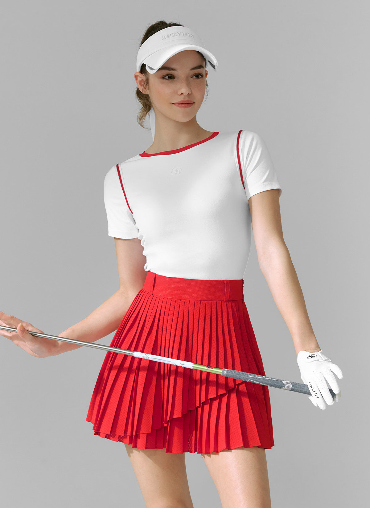 Magic Hole Pleats Culottes Skirt