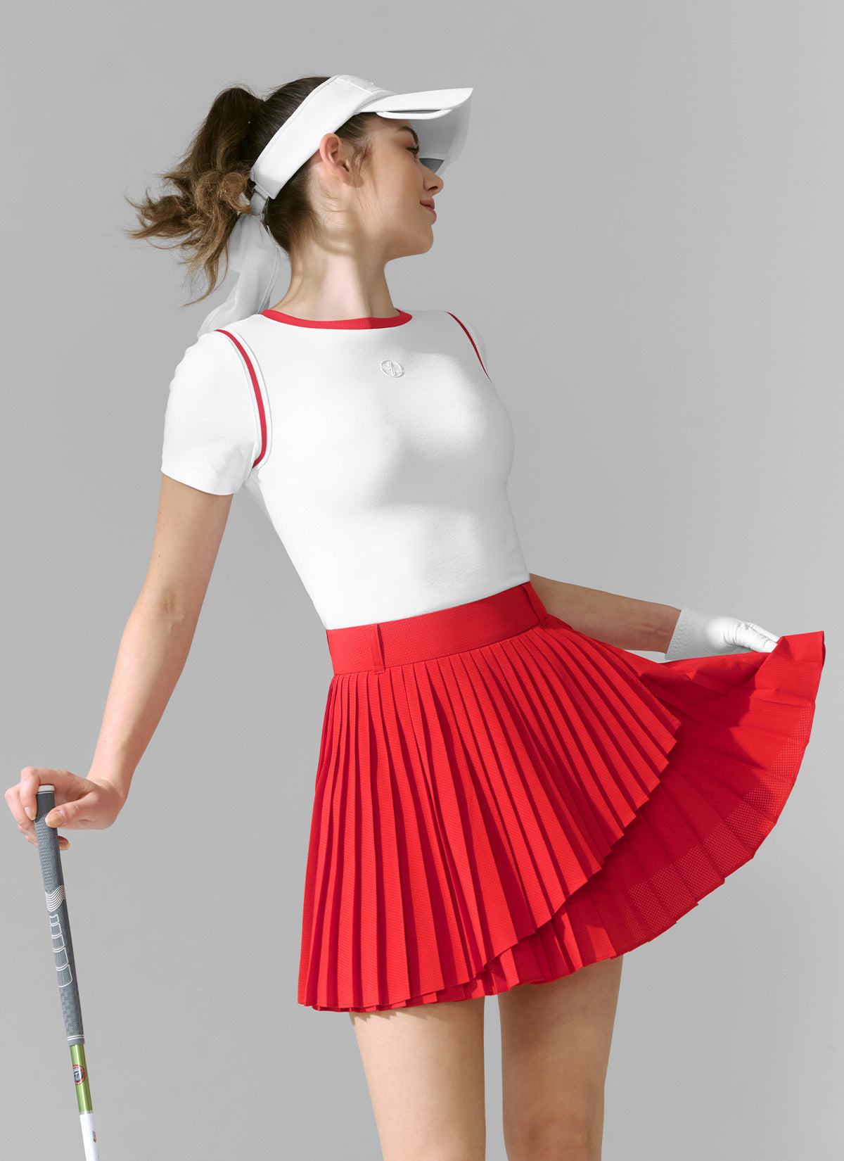 Magic Hole Pleats Culottes Skirt