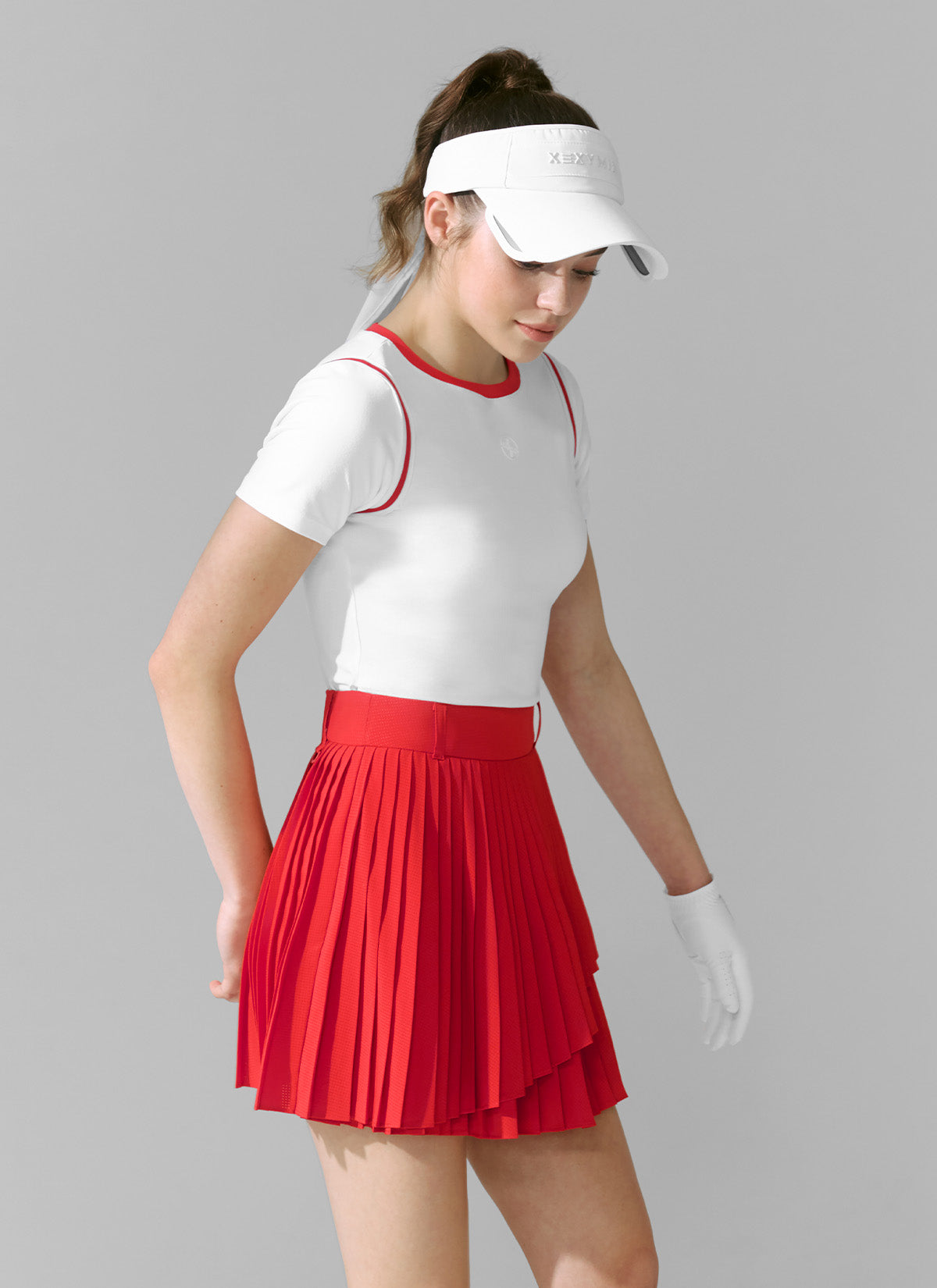 Magic Hole Pleats Culottes Skirt