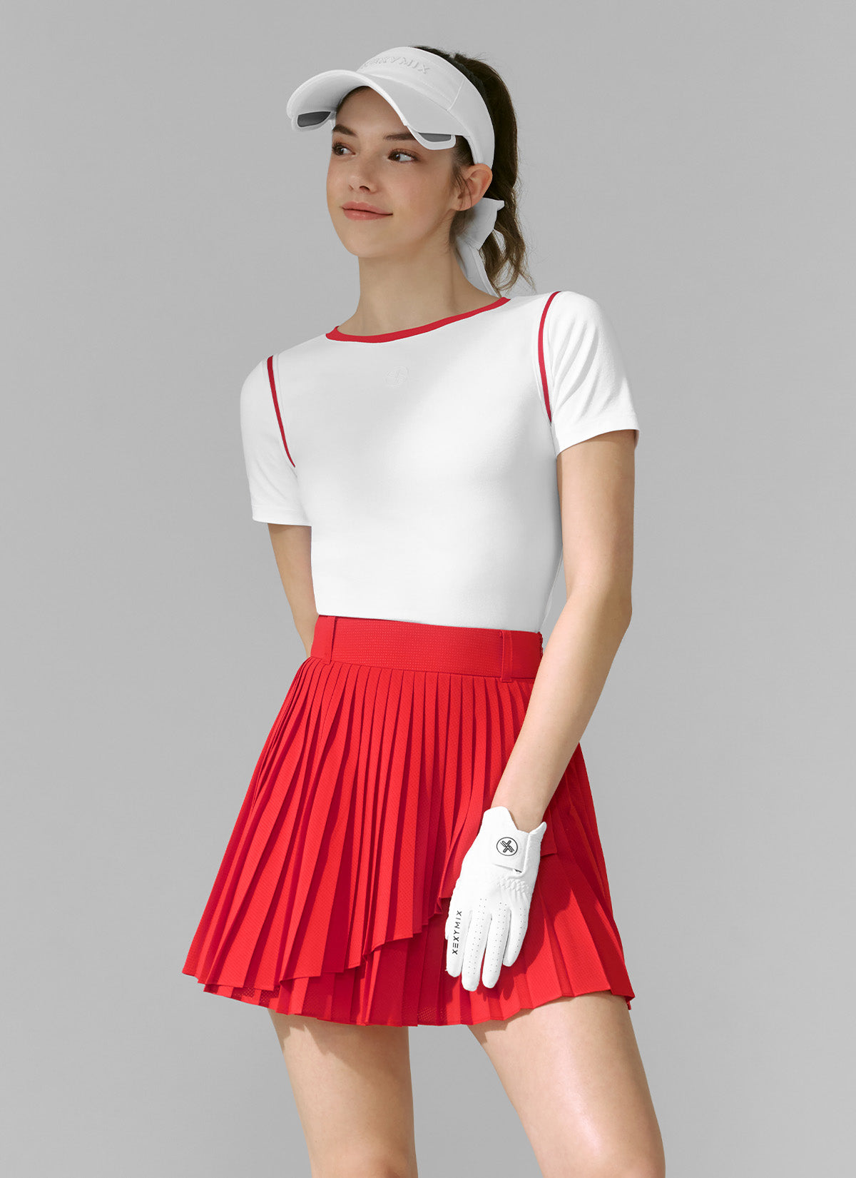 Magic Hole Pleats Culottes Skirt