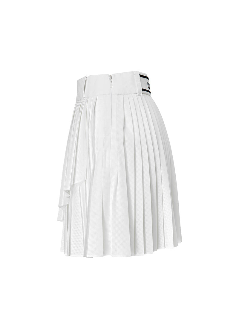 Magic Hole Pleats Culottes Skirt