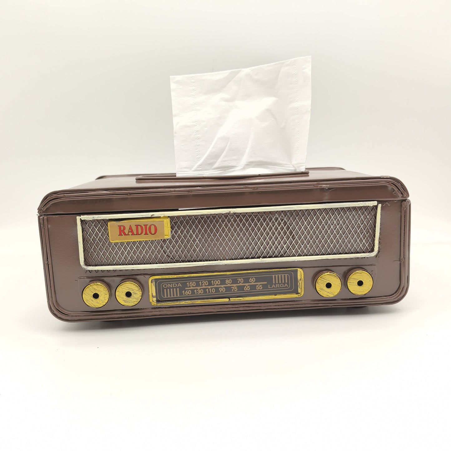 Retro Radio Tissue Box- HMT24TB