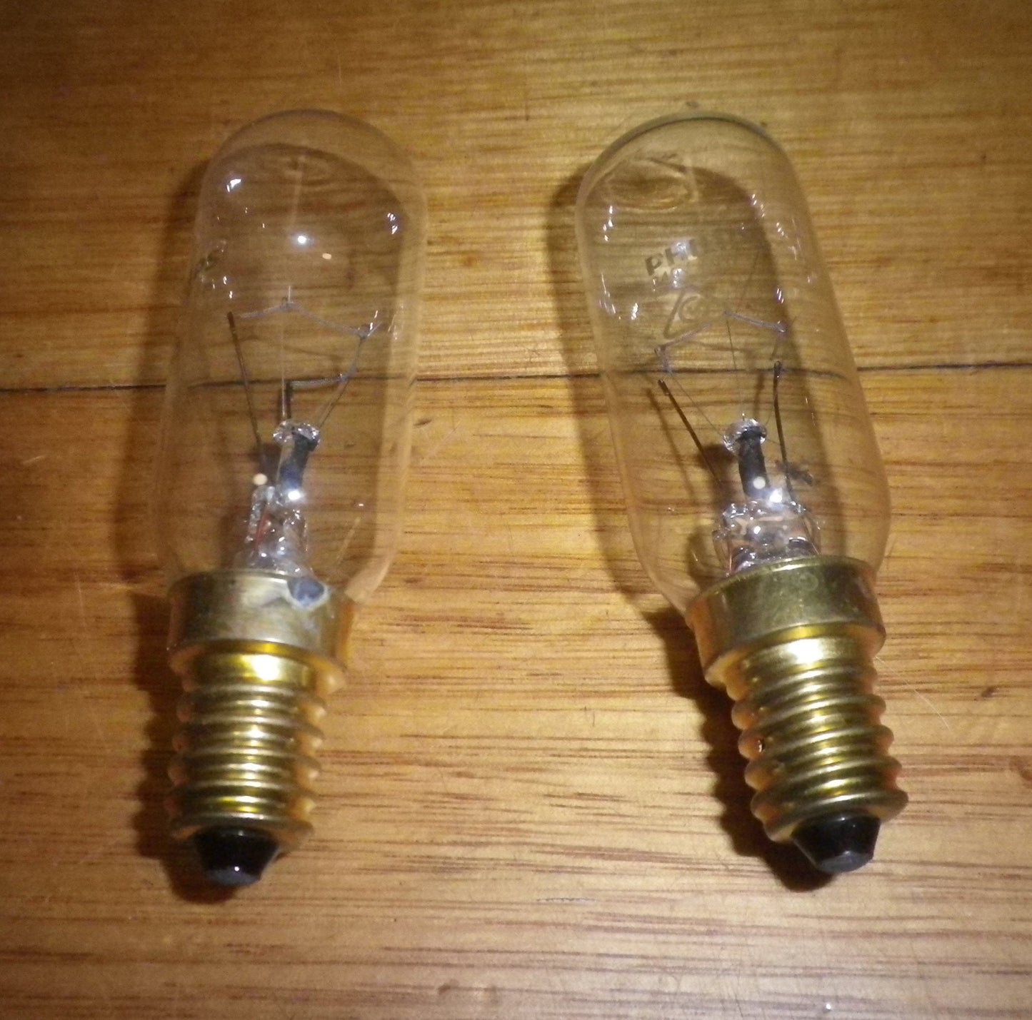 Oven & Rangehood SES 40Watt Tubular Globes (Pkt 2) - Part # 129727