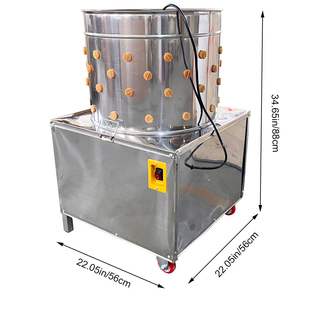Turkey Chicken Plucker Plucking Machine Poultry De-Feather TD-50